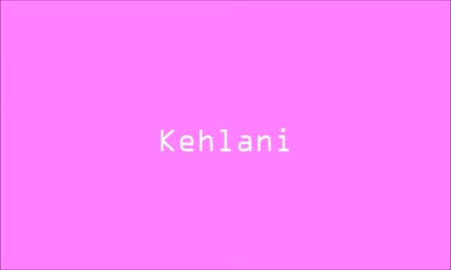 As I Am - Kehlani