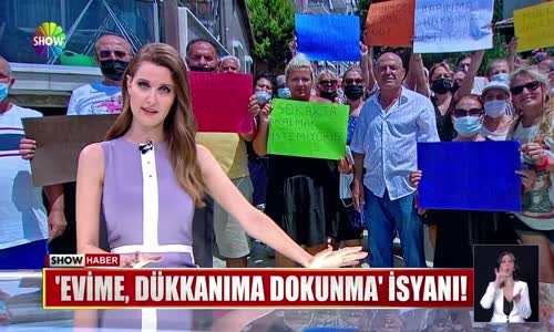 Kumburgaz'da yıkım isyanı!