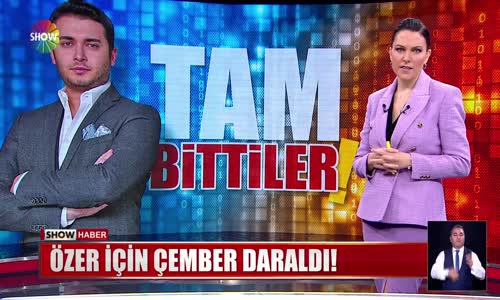 Özer için çember daraldı!