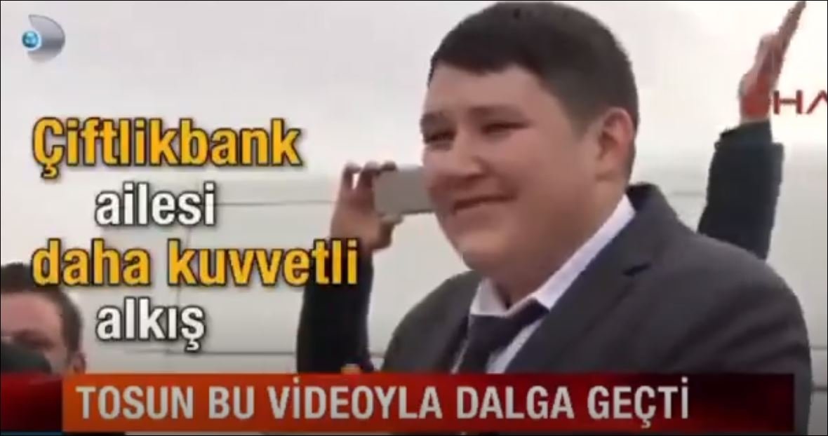 Tosun Bu Videoyla Dalga Geçti