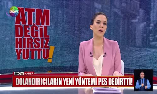 ATM Değil Hırsız Yuttu