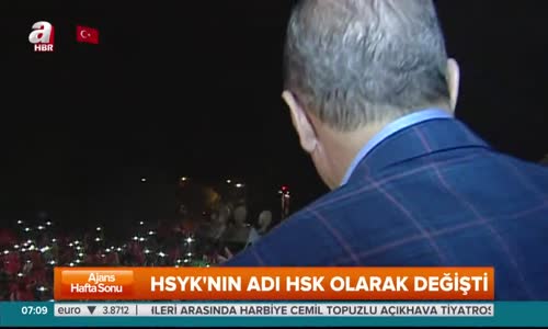 HSYK'nın Adı HSK Olarak Değişti