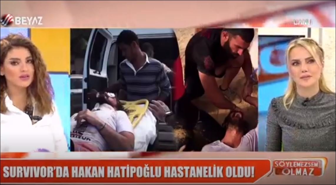 Survivor'da Hakan Hatipoğlu Hastanelik Oldu