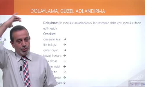 EBA TÜRKÇE LİSE MECAZ OLUŞTURMA YOLLARI-DOLAYLAMA, GÜZEL ADLANDIRMA