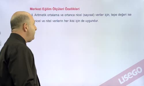 EBA MATEMATİK LİSE 4 MERKEZİ EĞİLİM ÖLÇÜLERİ ÖZELLİKLERİ