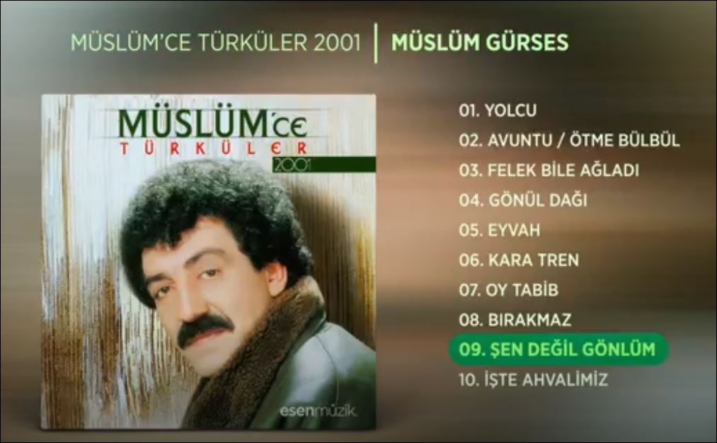 Müslüm Gürses - Şen Değil Gönlüm