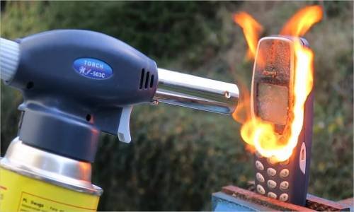 Nokıa 3310 - Gaz Torch Sağlamlık Testi #  25 