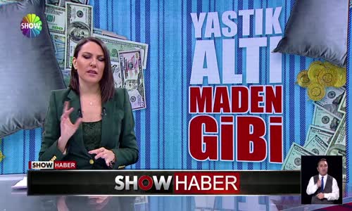 Altın yastık altında saklanıyor!