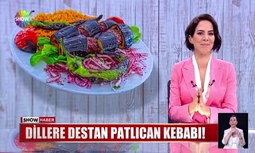 Dillere destan patlıcan kebabı!