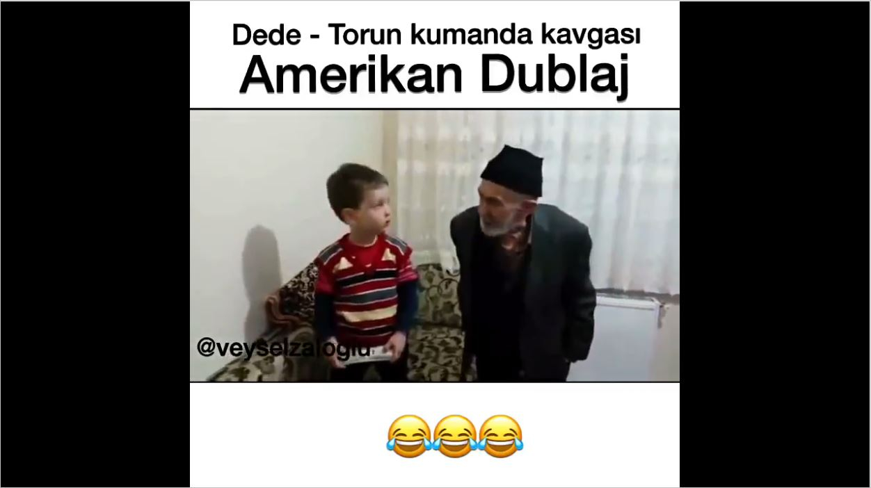 Dede Torun Kumanda Kavgası - Amerikan Dublaj