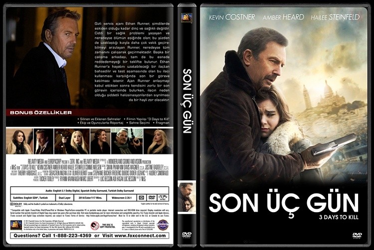 Kevin Costner - Son Üç Gün Türkçe Dublaj Film İzle