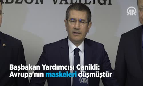  Canikli  Avrupa'nın Maskeleri Düşmüştür