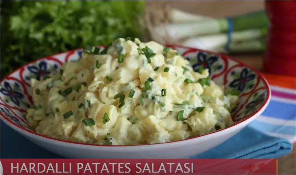 Hardallı Patates Salatası Tarifi 