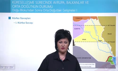 EBA T.C. İNKILAP TARİHİ VE ATATÜRKÇÜLÜK  LİSE - 21.YÜZYILIN EŞİĞİNDE DÜNYA - DOĞU BLOKO'NDAN SONRA ORTA DOĞU'DAKİ GELİŞMELER I