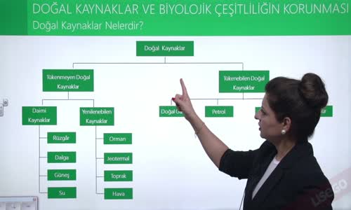 EBA BİYOLOJİ LİSE - EKOLOJİ VE GÜNCEL ÇEVRE SORUNLARI - DOĞAL KAYNAKLAR VE BİYOLOJİK ÇEŞİTLİLİĞİN KORUNMASI - DOĞAL KAYNAKLAR NELERDİR