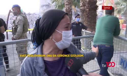 Evlerinin yıkılışını gözyaşlarıyla izlediler! tv100 ekibi depremzedelerle konuştu! 