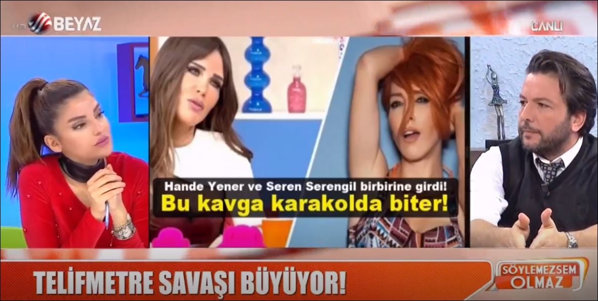 Hande Yener Ve Seren Serengil Arasında Telifmetre Kavgası