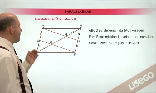 EBA GEOMETRİ LİSE 4 PARALELKENAR-PARALELKENAR ÖZELLİKLERİ 2