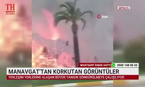 MANAVGAT’TAN KORKUTAN GÖRÜNTÜLER