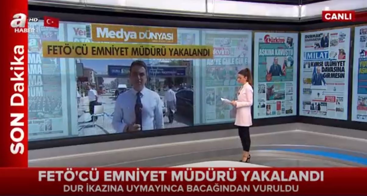 FETÖ'cü Emniyet Müdürü Yakalandı