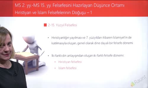 EBA FELSEFE LİSE MS 2.YY-2MS 15.YY FELSEFESİ -HRİSTİYAN VE İSLAM FELSEFESİNİN DOĞUŞU I