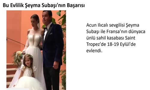 Aykut Işıklar: Bu Evlilik Şeyma Subaşının Başarısı