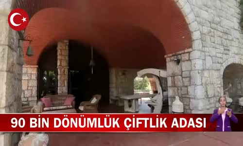 Marmaris'te 90 Bin Dönümlük Çiftlik Adası! İşte Görüntüler