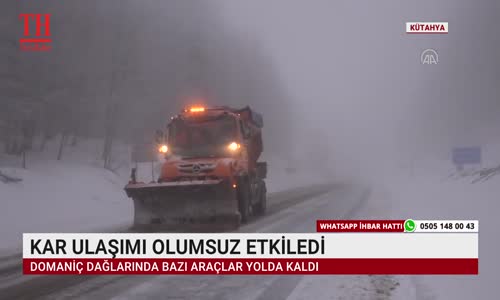 KAR ULAŞIMI OLUMSUZ ETKİLEDİ