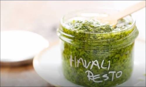 Havalı Pesto Sos Yapımı 