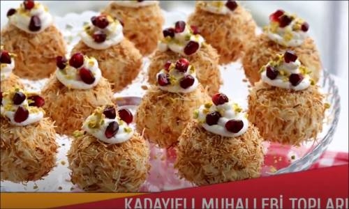 Kadayıflı Muhallebi Topları Tarifi 