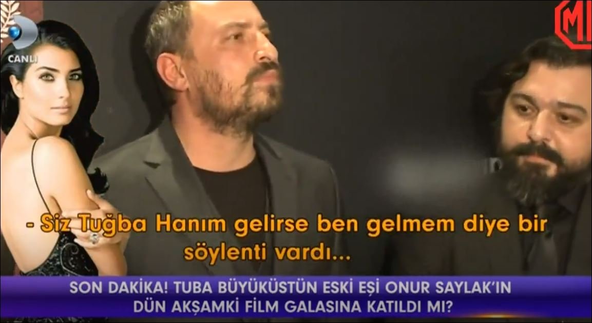 Onur Saylak Daha Filminin Galasına Tuba Büyüküstün'ün Neden Katılmadığı Sorularına Cevap Verdi