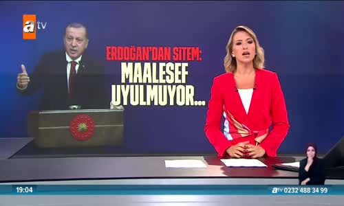 Erdoğan'dan maske sitemi! 