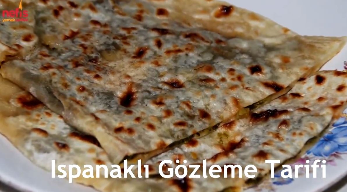 Gözleme Tarifi (Ispanaklı)