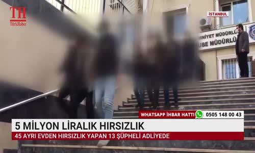 5 MİLYON LİRALIK HIRSIZLIK 