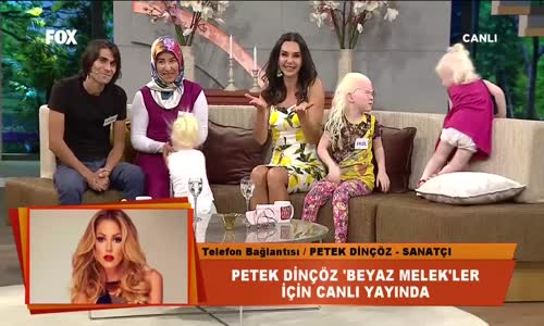 Petek Dinçöz'den Hediye Yağmuru 