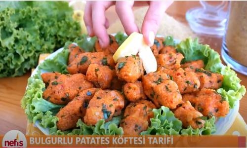 Patatesli Bulgur Köftesi