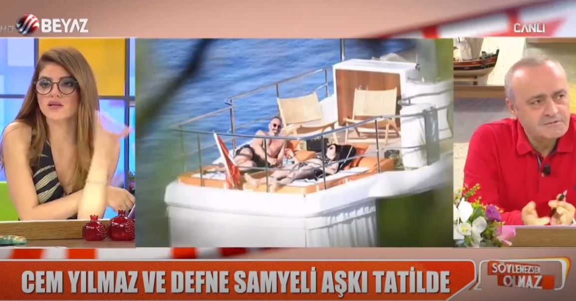 Cem Yılmaz Ve Defne Samyeli Aşk Tatilinde