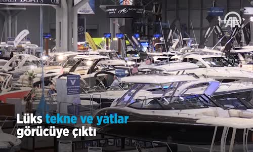 Lüks Tekne Ve Yatlar Görücüye Çıktı 