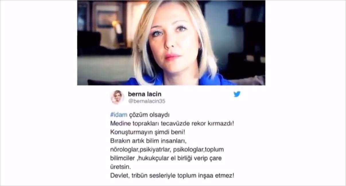 Attığı Tweet Herkesi̇ Kızdırdı Berna Laçi̇n'i̇n Tepki Gören Paylaşımı