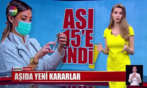 Aşı 15'e indi!