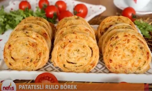 Patatesli Rulo Börek Tarifi 