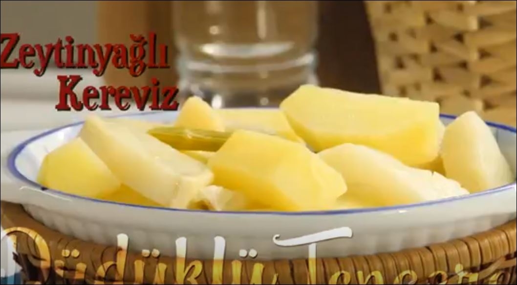 Zeytinyağlı Kereviz Tarifi 