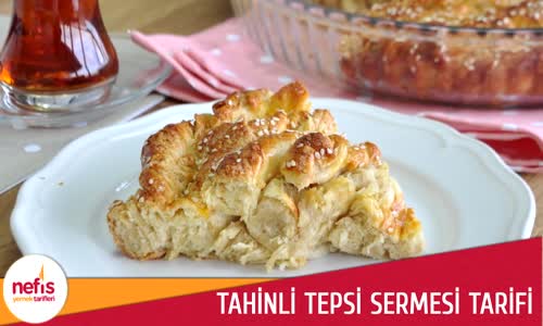 Tahinli Çörek Nasıl Yapılır