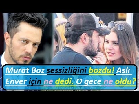 Murat Boz Aslı Enver Hakkında O Geniş Bir Kadın Değil Aldatma Olsaydı Affetmezdi