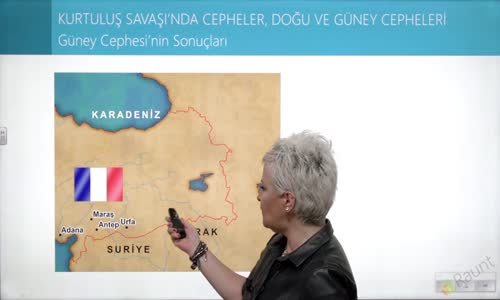 EBA T.C. İNKILAP TARİHİ VE ATATÜRKÇÜLÜK  LİSE - DOĞU VE GÜNEY CEPHELER - KURTULUŞ SAVAŞINDA CEPHELER - GÜNEY CEPHESİ'NİN SONUÇLARI VE İTALYA'NIN İŞGALLERİ