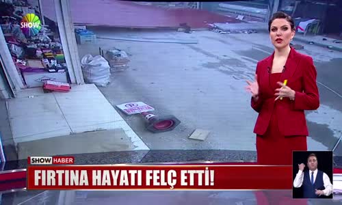 Fırtına hayatı felç etti!