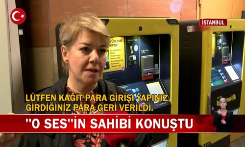 İşte İstanbul Kart Bakiye Yükleme Cihazındaki Sesin Sahibi Seslendirme Sanatçısı Funda Eskin 