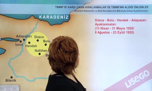 EBA T.C. İNKILAP TARİHİ VE ATATÜRKÇÜLÜK  LİSE - BÜYÜK MİLLET MECLİSİNİN AÇILIŞI VE SONRASINDAKİ GELİŞMELER - TBMM'YE YÖNELİK AYAKLANMALAR - İSTANBUL HÜKÜMETİ VE İTİRAF DEVLETLERİNİN ETKİSİYLE ÇIKAN AYAKLANMALAR