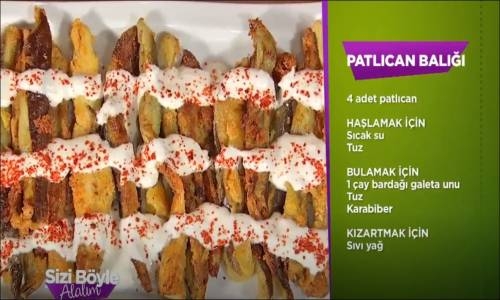 Patlıcan Balığı Tarifi