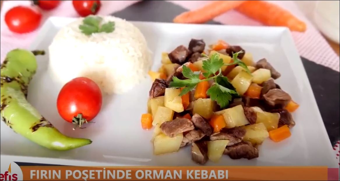 Fırın Torbasında Orman Kebabı Tarifi